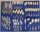 Wallace Sir Christopher Sterling 64 piece flatware set