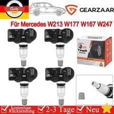 4x RDK Reifendruckkontrolle für Mercedes W213 W177 W167 RDKS Sensor A0009054104