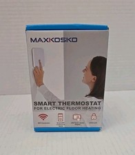 MAXKOSKO Smart WIFI Thermostat for Electric Floor Heating - Led Touch Screen