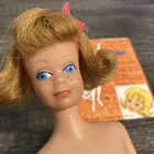 Vintage Barbie Doll 860 Straight Leg Blonde Midge W Teeth by Mattel 1964