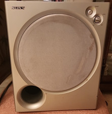 Sony subwoofer SA-WMSP76 surround sound system READ DISC