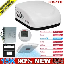 Used- RV Air Conditioner 15000BTU Rooftop AC Unit Cooling for RV Trailer Camper 