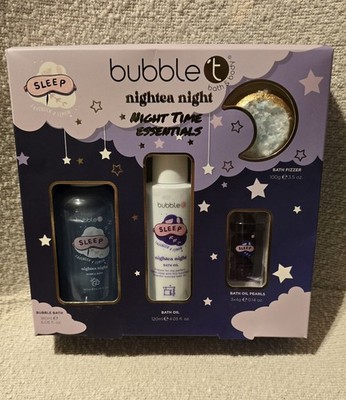 Bubble T Nightea Night Geschenkset Bubble Bath Wellness Set