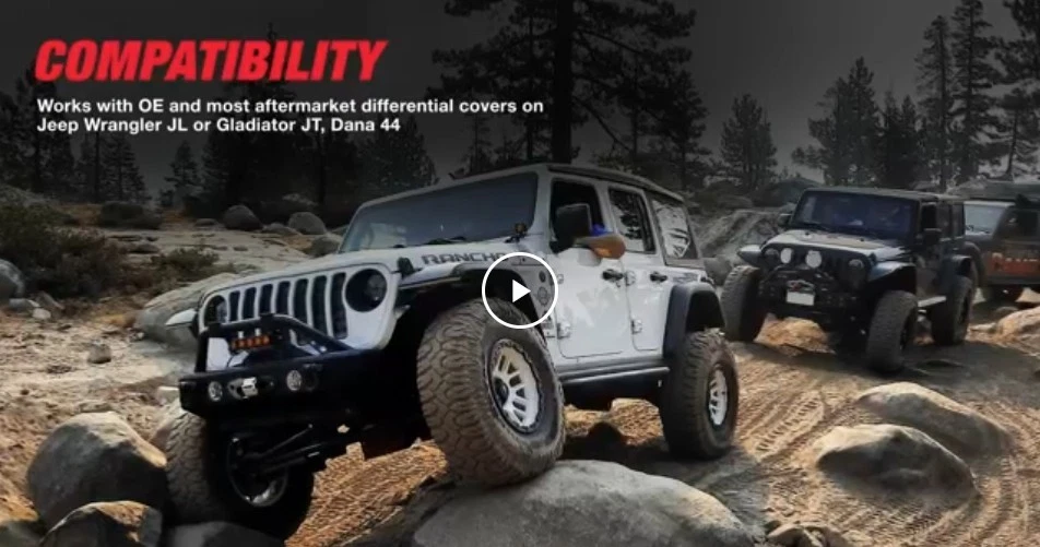 Placa de deslizamiento Rancho RockGEAR RS62116 para Jeep JL Wrangler y JT Gladiator Foto 2 de 4