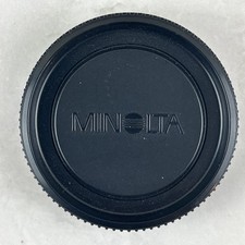 Genuine Minolta Black Camera Body Cap SR MC MD SRT XG XD