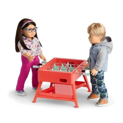 American Girl 3-in-1 Game Night Table (Foosball/Ping-pong/Air Hockey RETIRED NIB