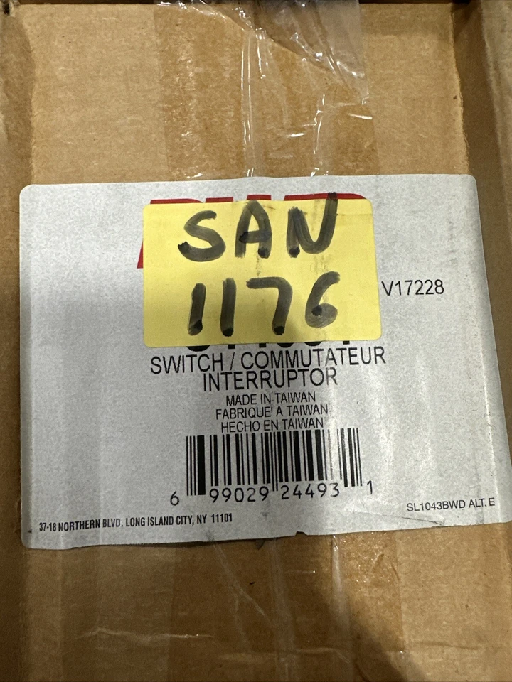 Interruptor/Interruptor de conmutador CARQUEST SAN1176 para Chevrolet Pontiac Oldsmobile Foto 2 de 2