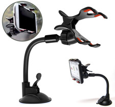 Flexible Car Windshield Suction Mount Clip Holder For Garmin Nuvi 770 GPS - WMCF