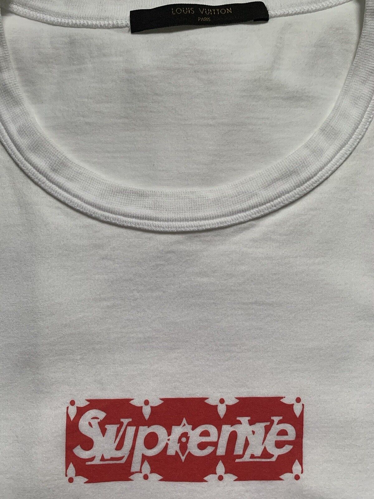 Supreme x Louis Vuitton Box Logo Tee White Men's - SS17 - US