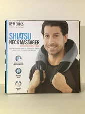 Homedics Shiatsu Neck Massager Soothing Heat Kneading Rotating Massage