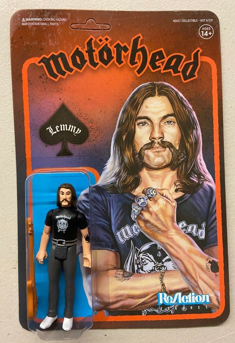MOTORHEAD Lemmy Kilmister SUPER7 ReAction 3.75