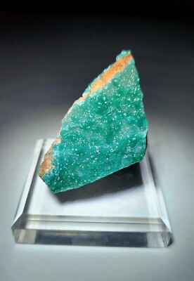 ***TOP SHELF-Wow 2 Sided Zincolivenite Cuprian Adamite crystals, mine Greece***