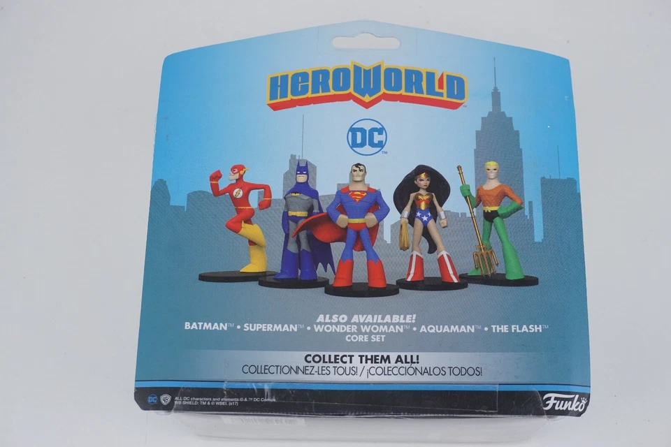 Funko Hero World DC SERIE 1: Hawkgirl and Hawkman 4" Vinilo Coleccionables - NUEVO Foto 2 de 2