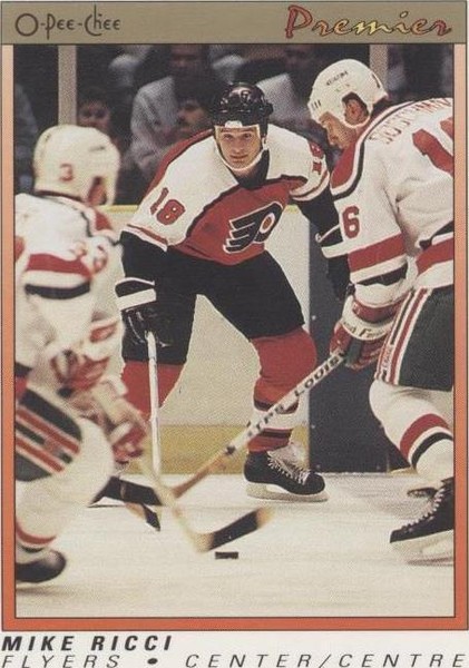 1990-91 O-Pee-Chee Premier - #96 Mike Ricci (RC) for sale online | eBay
