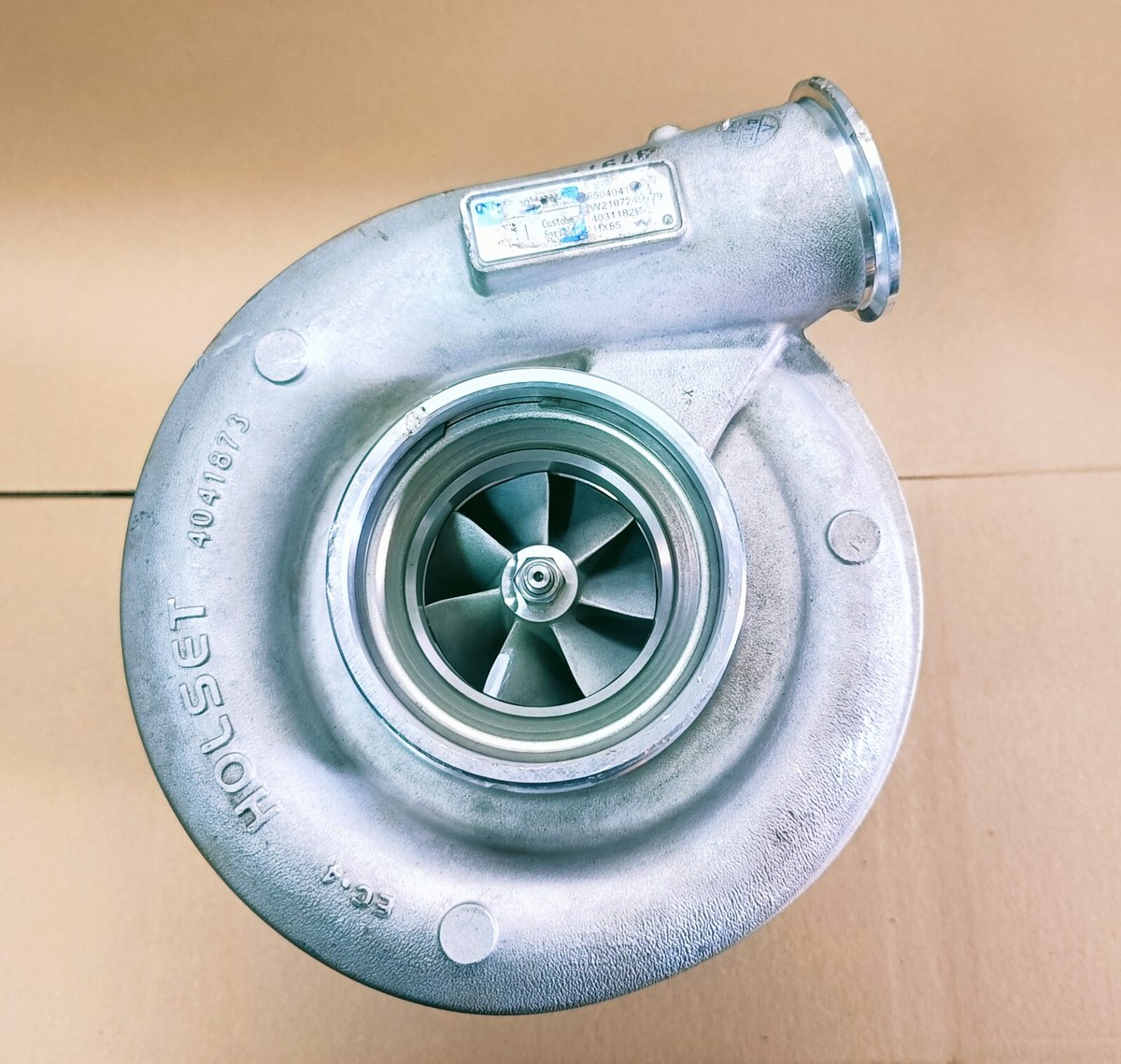 Turbolader Holset HX55 #11 twin scroll V-band | eBay