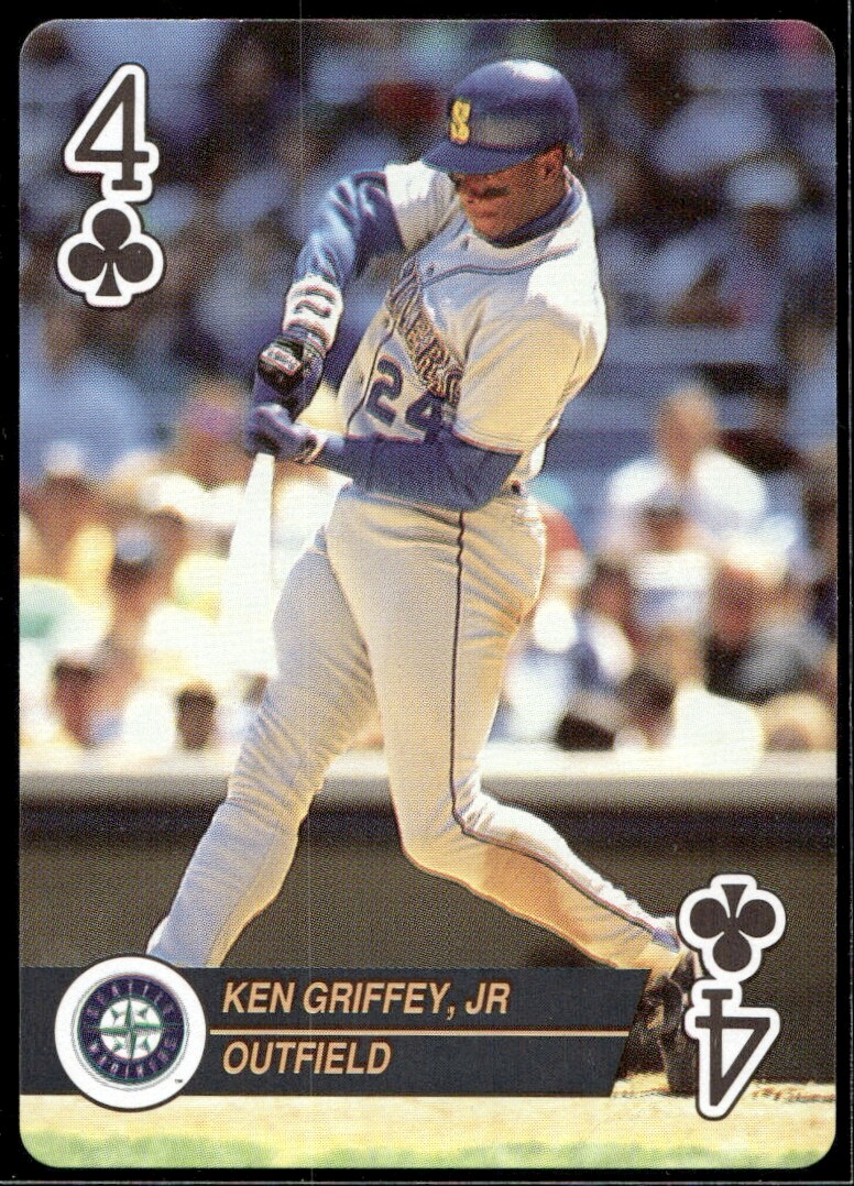 1993 Bicycle Aces #4? Ken Griffey Jr. NM/MT | eBay