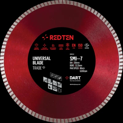 Concrete Diamond Blade Hard Materials Metal Mortar 115mm - 350mm 20 - 25mm Bore - Image 1 of 4