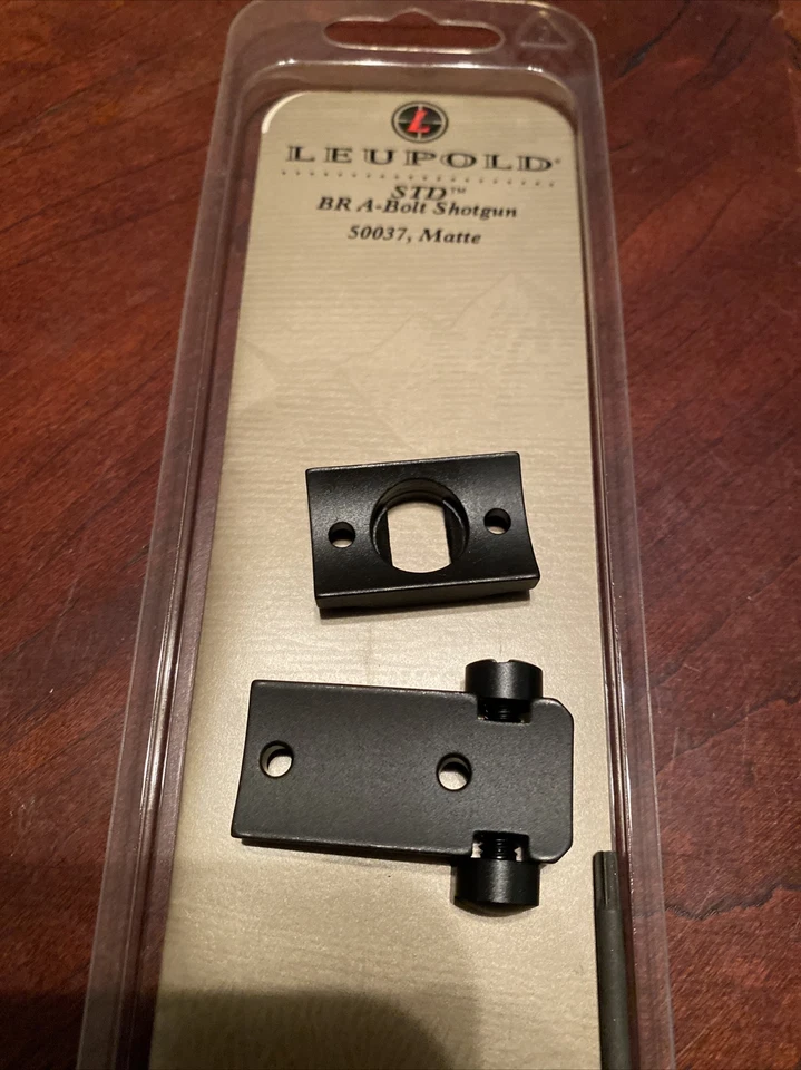 Nuevo de Lote Antiguo Leupold STD Base Montaje Browning A-Bolt 50037 Negro Mate. #D16 Foto 4 de 4