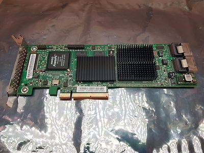 LSI 3Ware AMCC 9690SA-8i 8 Port 3Gbps SAS PCI-e x8 Half Height Bracket