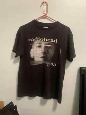 Very rare Radiohead 2003 Tour Shirt