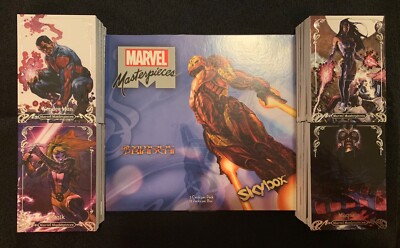 2018 Marvel Masterpieces Skybox Silver Border Base Card Singles NM/M You Choose