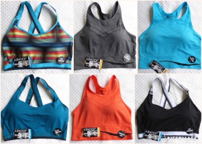 Jockey Sporties Modern Fit Crop Top Sport Bra Choose Size and Color   NWT