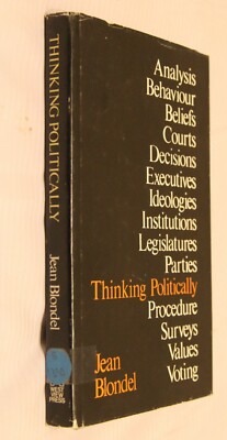 Thinking Politically - Jean Blondel