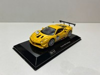 Ferrari 488 Challenge 2017 #1, Bburago 1:43 Modell, Modellauto Gelb