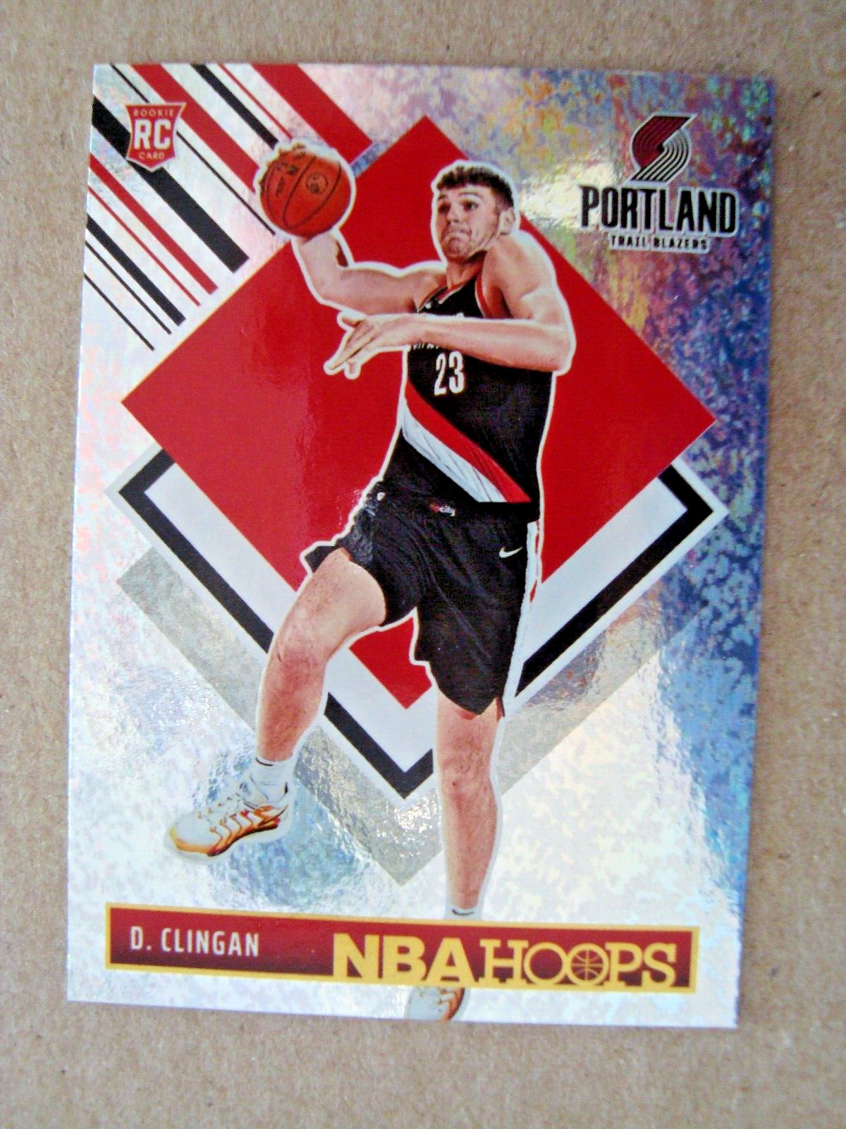 2024-25 Panini Hoops Impulse #293 Donovan Clingan Tribute Rookie