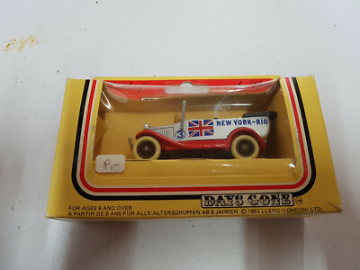 Lledo: Oldtimer offen silber/rot ''New York - Rio'' OVP