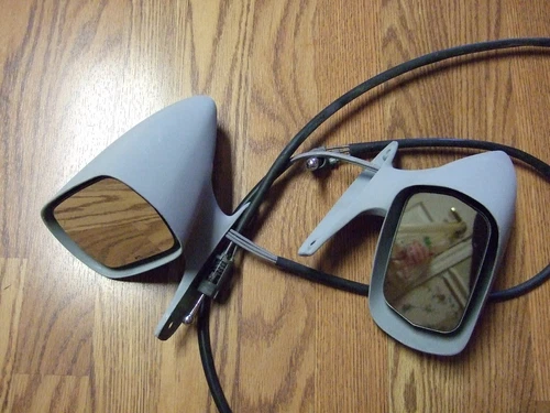 1974,1975,1976,1977,1978 FORD MUSTANG II PINTO BOBCAT DUAL REMOTE  SPORT MIRRORS