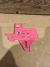 Texas REPLACEMENT STATE Small World Toys Wooden U.S.A. Map 1994 Puzzle