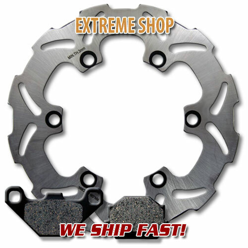 Rear Disc Rotor+Brake Pads for Kawasaki KLR 650 (19872007) KLE 500