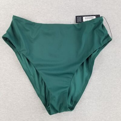 #ad NWT Cuup Swim Bottom UPF 50 Protection The Highwaist Size 4 Jungle $14.96