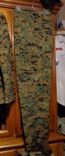 USMC MARPAT Uniform WOODLAND Combat Pants in size MEDIUM REGULAR USED MR