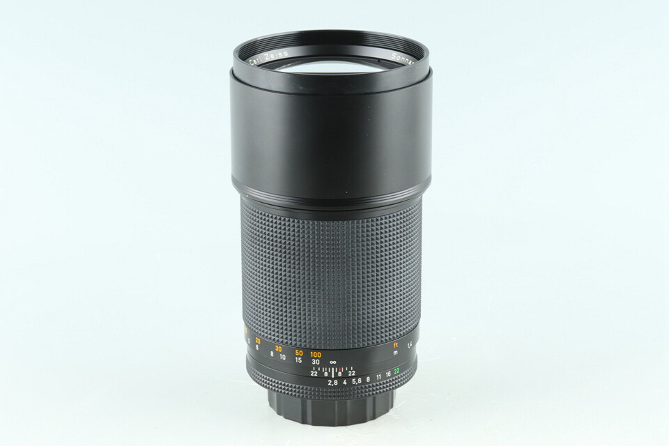 Contax Carl Zeiss Sonnar T* 180mm F/2.8 MMJ Lens for CY Mount