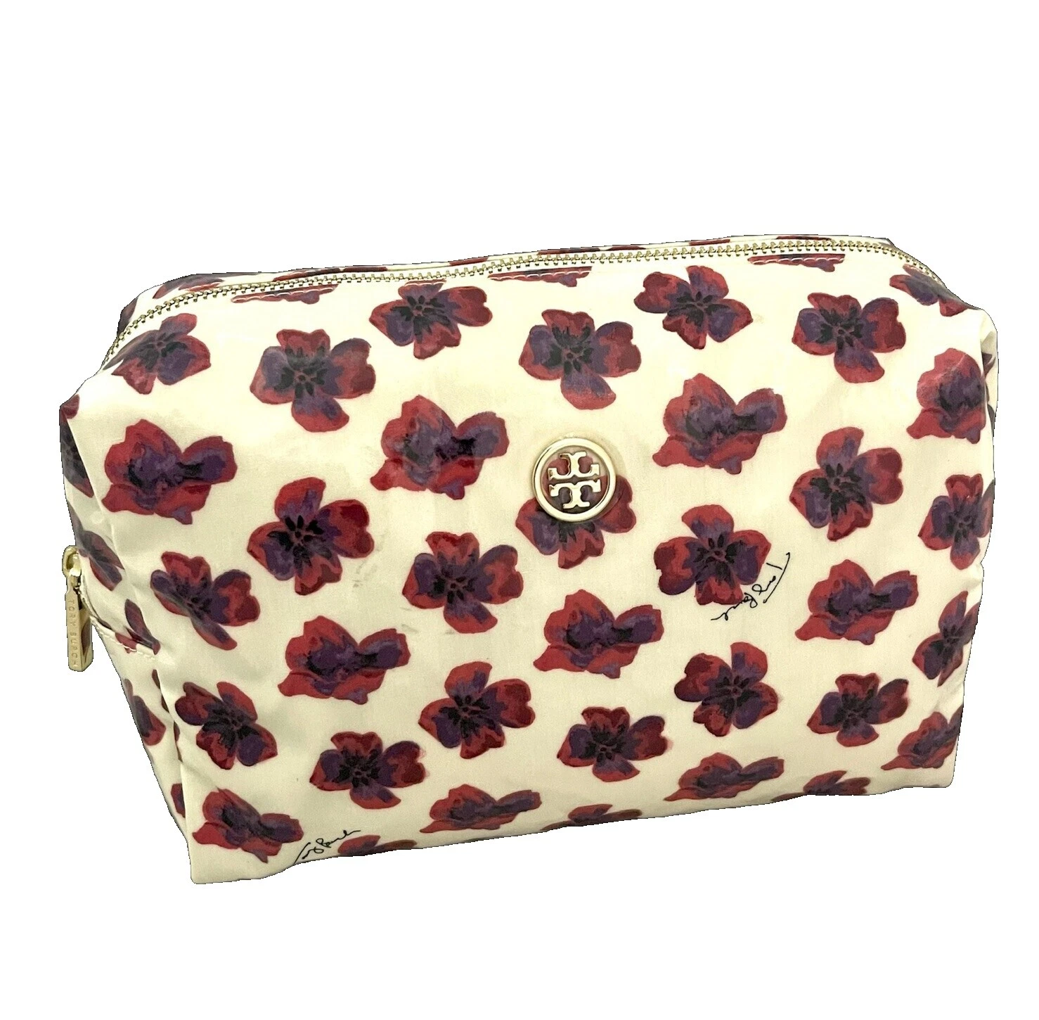 Tory Burch Canvas Makeup Bags & Cases