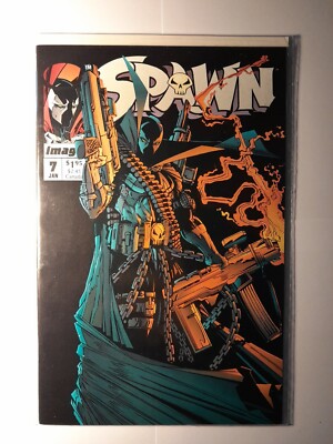 Spawn #7 Image Comics (1993) VF/NM Todd McFarlane 1st Print Comic Book ...