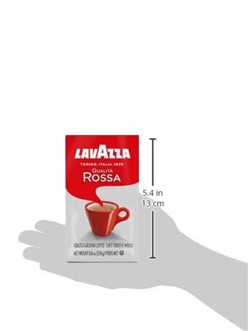 Lavazza Qualita Rossa Ground Coffee Blend,  Assorted Flavor Names , Sizes 