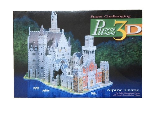 Vintage 1994 Puzz-3D Alpine Castle | Super Challenging 3D Puzzle