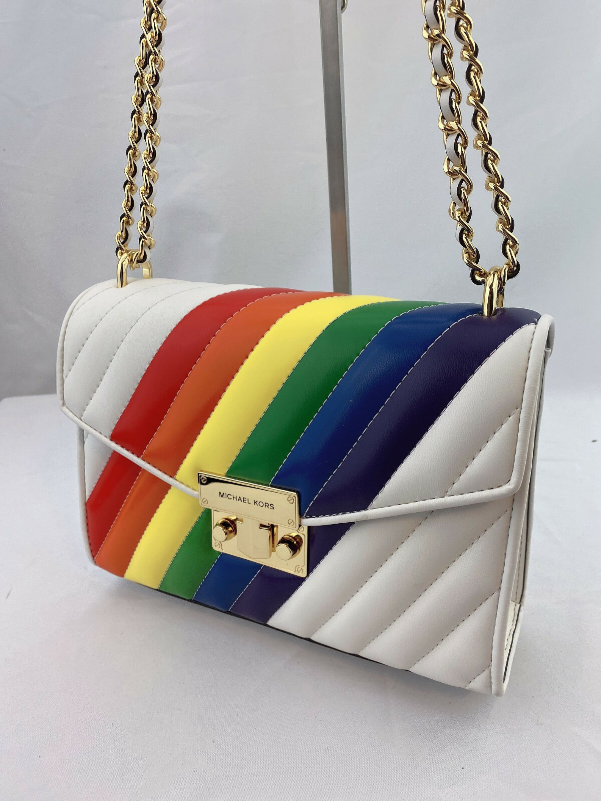 michael kors rainbow crossbody
