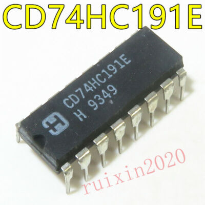 2PCS CD74HC191E IC BCD UP/DWN COUNTR PREST 16DIP      #T4*