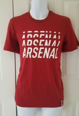 Adidas Men's Arsenal DNA GRAPHIC TEE RED EH5621 | eBay