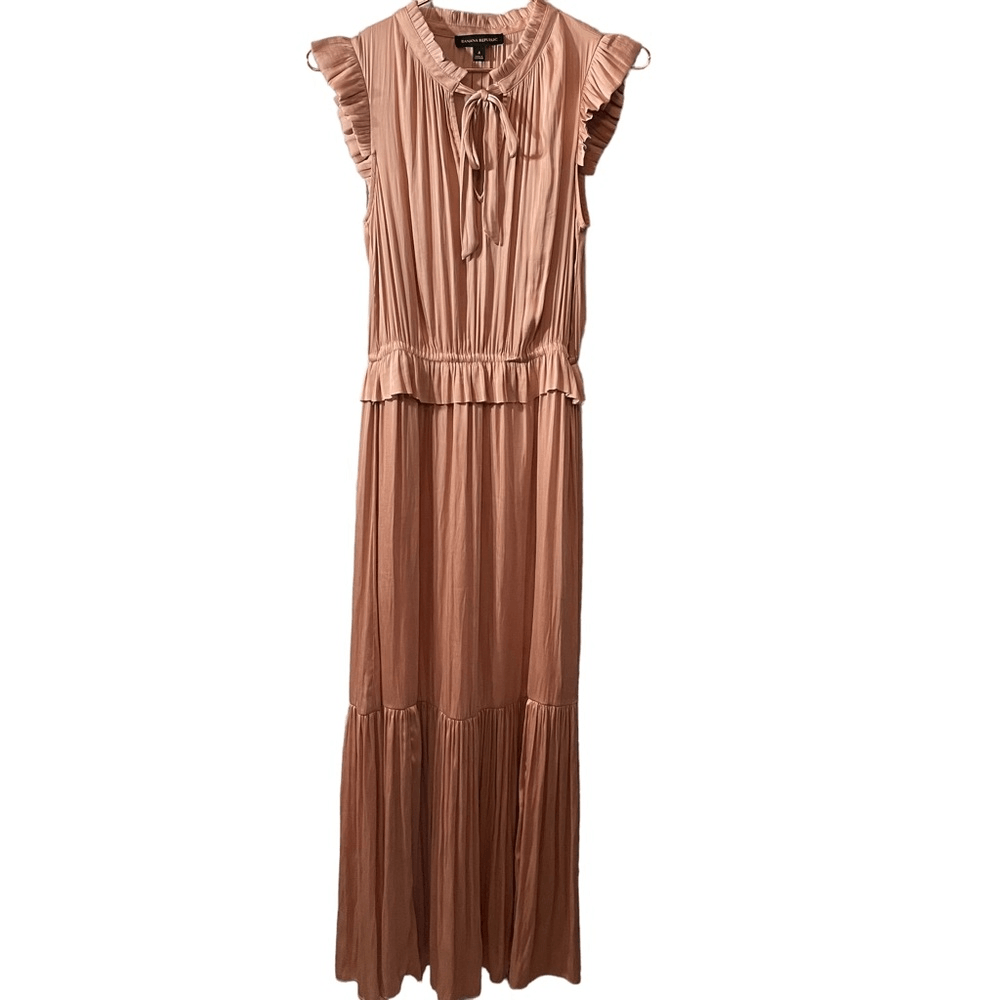 bardot satin maxi dress Chi Chi Bardot Ruched Satin Maxi Dress in Navy, Size 6