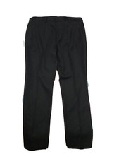 Perry Ellis Portfolio Linen Blend black Slim Fit Pants Men  s 34x30 NWT AR160