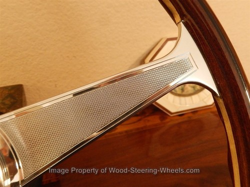 Mercedes 300 SL Wood Steering Wheel NARDI - ITALIA Model 1980 - 1985 NOS NEW - Picture 10 of 22