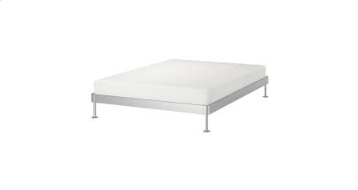 Tom Dixon Aluminium Bed Frame Standard King By Ikea DELAKTIG GB