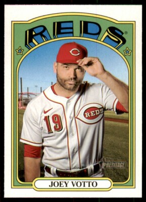 2021 Topps Heritage Joey Votto Cincinnati Reds #267A | eBay