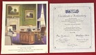 Dan Kessler's Commemorartive Print of "Fala in FDR's Oval Office" w/ COA