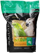 RoudyBush Daily Maintenance Bird Food, Medium, 10-Pound Packaging May Vary